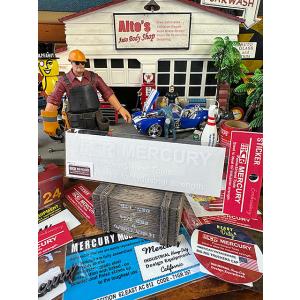 マーキュリー　ステッカー　（TAG WHITE） ■ アメリカン雑貨 アメリカ雑貨