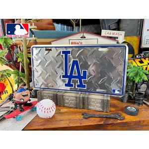 ロサンジェルス　ドジャース　ライセンスプレート　アメリカメジャーリーグ　大谷翔平 ■ アメリカン雑貨...