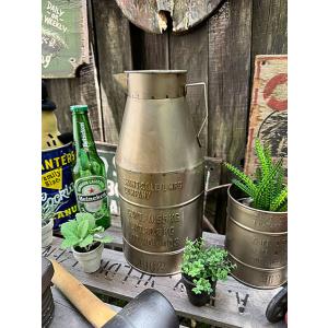 ドラム缶　ミルクポット　（Lサイズ） ■ アメリカン雑貨 アメリカ雑貨