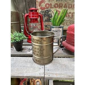ドラム缶　マグポット　（Sサイズ） ■ アメリカン雑貨 アメリカ雑貨