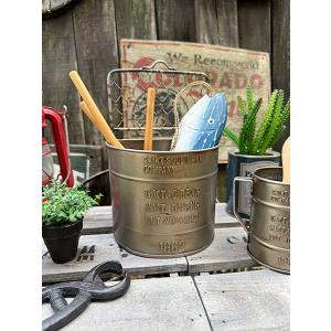 ドラム缶　ガーデンポケット　（Lサイズ） ■ アメリカン雑貨 アメリカ雑貨