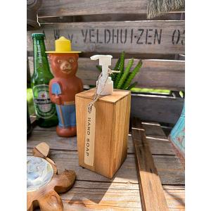 ウッディー　ハンドソープディスペンサー　（スクエア） ■ アメリカン雑貨 アメリカ雑貨