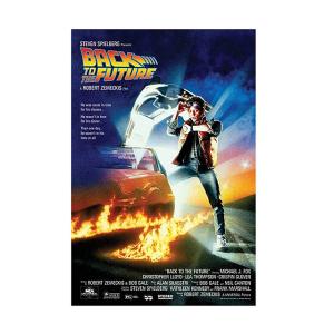 映画　バック・トゥ・ザ・フューチャー　Part1　オフィシャル　ポスター　※フレームは付属しません ...