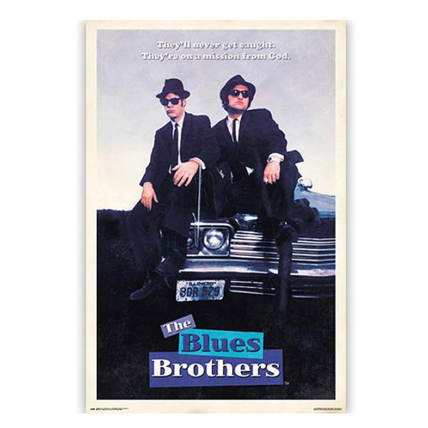 映画　ブルースブラザーズ　オフィシャル　ポスター ■ アメリカン雑貨 アメリカ雑貨