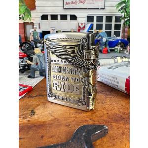 ハーレーダビッドソン　ゴージャス仕様　ジッポーライター　（Vツイン/ニッケル＆真ちゅうコンビ） ■ ...