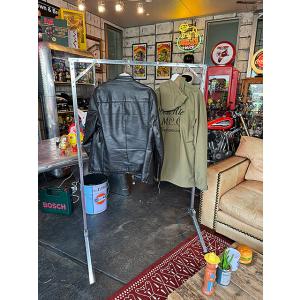 ポストジェネラル　エキシビション　フォルダブル　ハンガーラック　折りたたみ式　3段階高さ調節可能　ス...