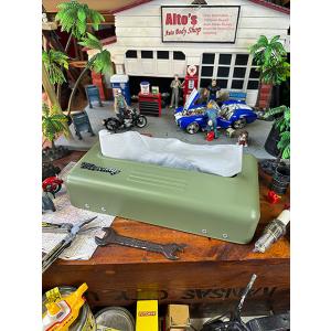 マーキュリー　2WAY　ティッシュケース　（オリーブ） ■ アメリカン雑貨 アメリカ雑貨