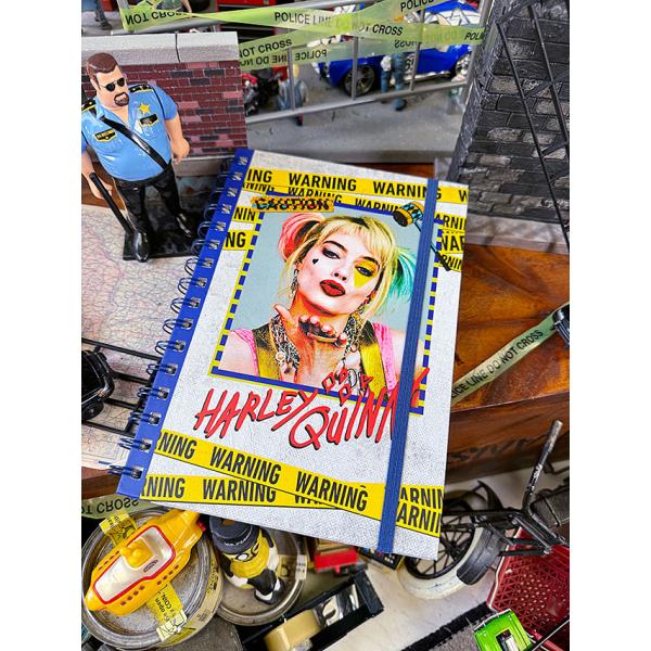 ハーレイ・クイン　ワーニング　リングノート　A5サイズ　映画　スーサイド・スクワッド　公式グッズ ■...