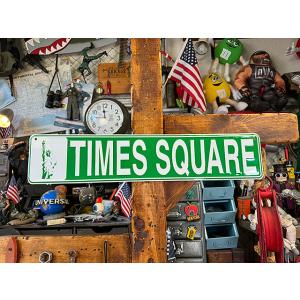 ニューヨーク　タイムズスクエア　ストリートサイン　ストリート看板　ブリキ看板 ■ アメリカン雑貨 ア...