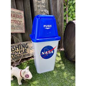 NASA　オフィシャル　ダストビン　20Lサイズ　ゴミ箱 ■ アメリカン雑貨 アメリカ雑貨