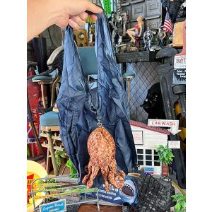 タコ　ぬいぐるみ　エコバッグ ■ アメリカン雑貨 アメリカ雑貨