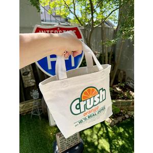 アメリカンカンパニー　ミニ　トートバッグ　（クラッシュオレンジ） ■ アメリカン雑貨 アメリカ雑貨