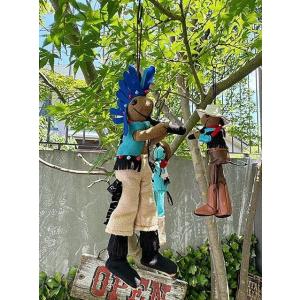 ココペリドール　（インディアン/ブラウン）単品　豊穣、子宝、幸運をもたらす精霊 ■ アメリカ雑貨 ア...