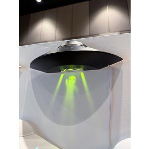 宇宙人が来襲！　UFO　ウォールライト　LED　（ブラック）　単品 ■ アメリカン雑貨 アメリカ雑貨