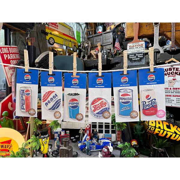 ペプシ　エアーフレッシュナー　（全6種セット）　コーラの香り×5、チェリーの香り×1 ■ アメリカン...