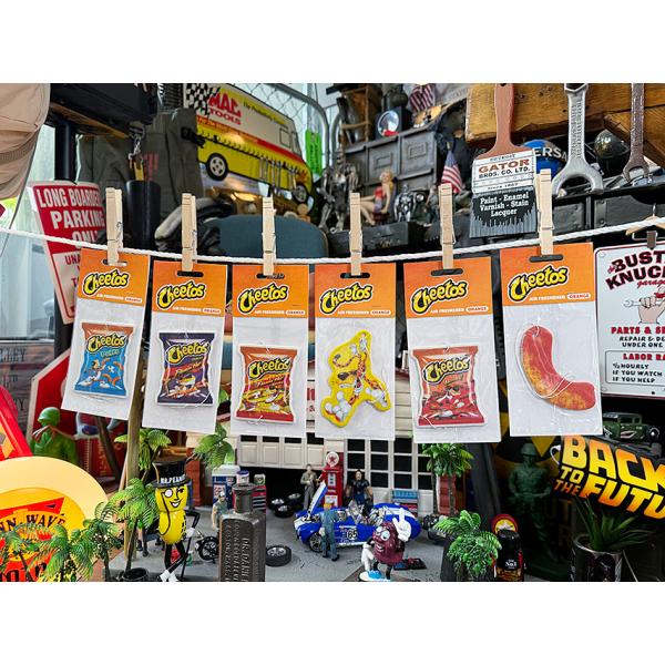 チートス　エアーフレッシュナー　（全6種セット）　オレンジの香り ■ アメリカン雑貨 アメリカ雑貨