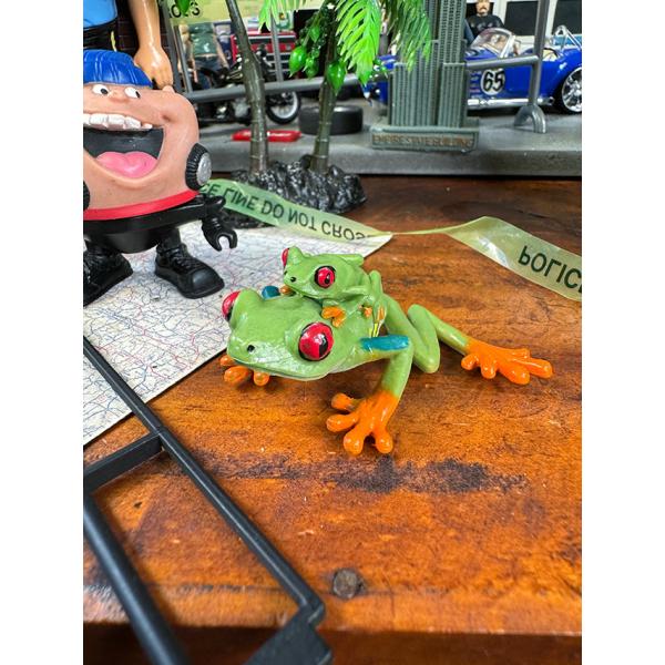 アカメアマガエル　フィギュア　両生類リアルフィギュア　カエル ■ アメリカン雑貨 アメリカ雑貨