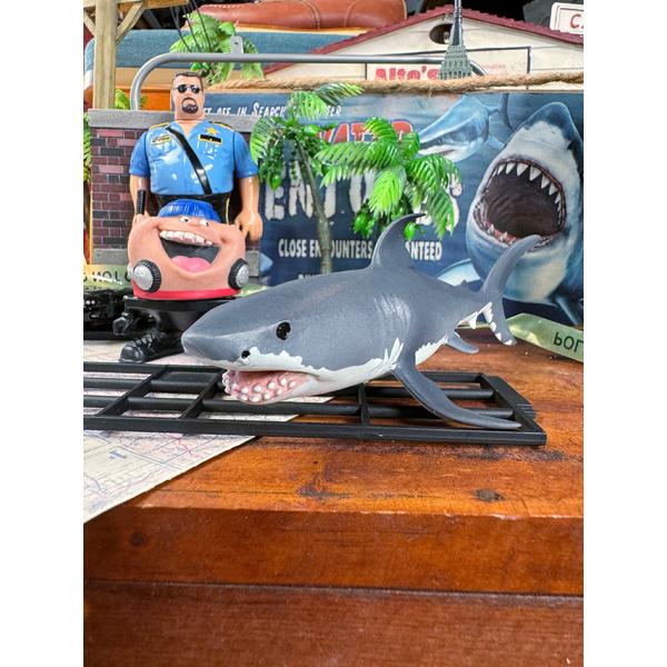 ホホジロザメ　フィギュア　海の生き物リアルフィギュア　サメ　ジョーズ ■ アメリカン雑貨 アメリカ雑...