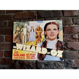 映画　オズの魔法使い　ブリキ看板　（黄色いレンガの道） ■ アメリカン雑貨 アメリカ雑貨