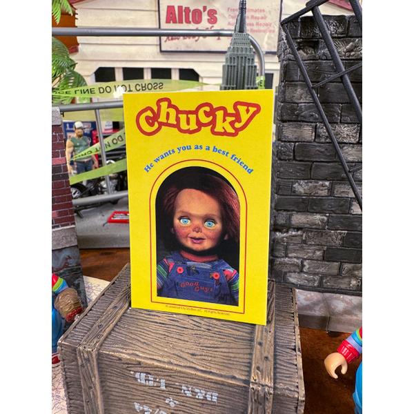 映画　チャイルドプレイ　チャッキー　オフィシャル　ステッカー　（グッドガイ） ■ アメリカン雑貨 ア...