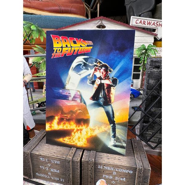 映画　バック・トゥ・ザ・フューチャー　Part1　オフィシャル　ポストカード ■ アメリカン雑貨 ア...