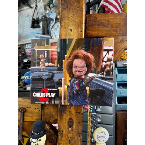 映画　チャイルドプレイ2　チャッキー　キャンバスアート ■ アメリカン雑貨 アメリカ雑貨