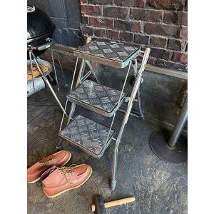 ダルトン　フォールディング3ステップスラダー　（ガルバナイズド） ■ アメリカン雑貨 アメリカ雑貨