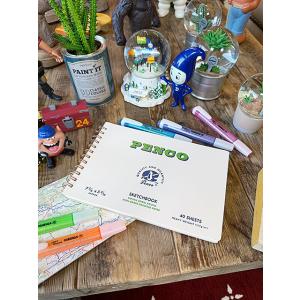 PENCO　ペンコ　スケッチブック　B6サイズ　厚口　40シート　画用紙　厚紙　HS画王　水彩画　パ...