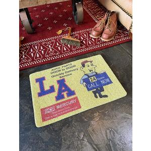 マーキュリー　PVCガレージマット　60cm　（WORKER MR.T at L.A.） ■ アメリ...