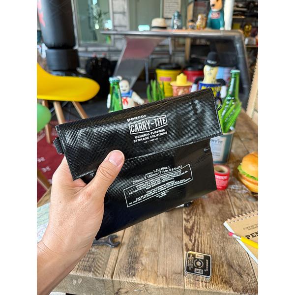 PENCO　ペンコ　キャリータイトケース　Dリング付き　（Mサイズ/ブラック）　2WAY　収納　ポー...