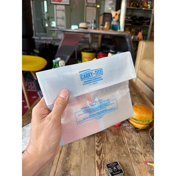 PENCO　ペンコ　キャリータイトケース　Dリング付き　（Mサイズ/クリア）　2WAY　収納　ポーチ...