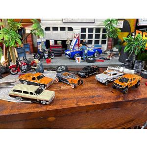 マイスト　ハーレーダビッドソン　カスタムカー　ミニカー　1/64スケール　（6台セット） ■ アメリ...