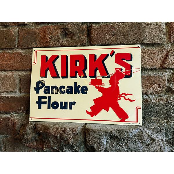 カークス　パンケーキミックス　メタルサイン　看板 ■ アメリカン雑貨 アメリカ雑貨 爆買