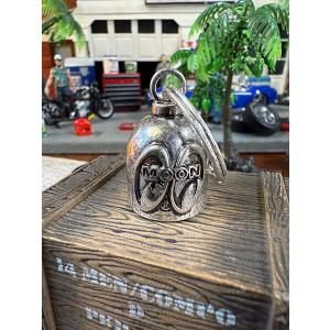 アメリカのバイカーのお守り　ムーンアイズ　ガーディアンベル　（アンティークシルバー） ■ アメリカン...