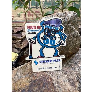 ステッカーパック　アウトドア　ステッカー　ルート66シリーズ　Sサイズ　（ルート66　シニア）　MA...