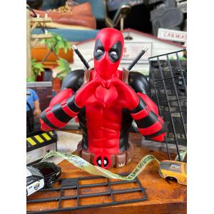 スパイダーマン バンク 貯金箱 マーベル 陶器製 置物 Marvel Spiderman