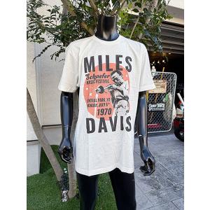 [新品]'87 マイルスデイヴィス Budweiser Jazz Fes Tee マイルス・デイヴィス オフィシャル Tシャツ MILES DAVIS ジャズ JAZZ