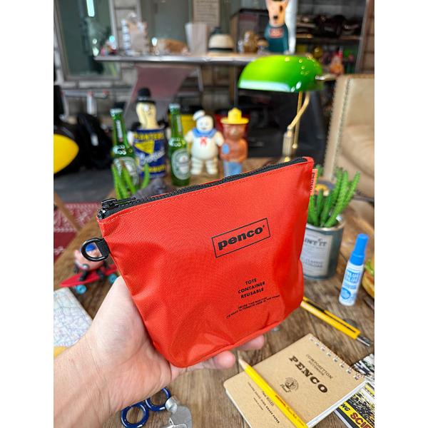 PENCO　ペンコ　バケットポーチ　（オレンジ）　収納ポーチ　トラベルポーチ　ガジェットポーチ　化粧...
