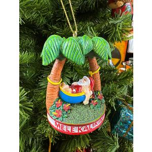ハワイアン　クリスマスオーナメント　（ハンモックサンタ）　クリスマスツリー　飾り ■ アメリカン雑貨...