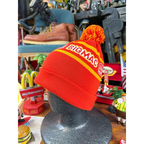 マクドナルド　ビッグマック　オフィシャル　ニットキャップ ■ アメリカン雑貨 アメリカ雑貨
