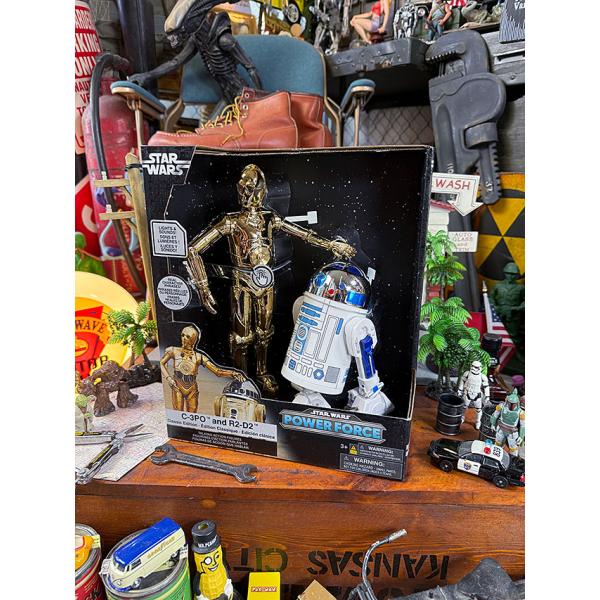 映画　スターウォーズ　C-3PO＆R2-D2　トーキング　アクションフィギュア　2体セット　クラシッ...