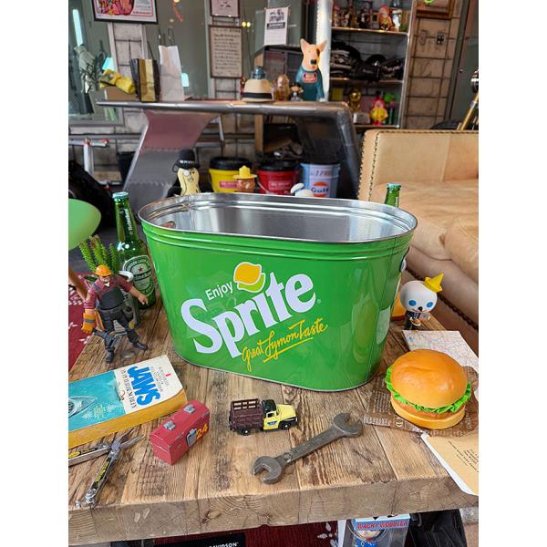 スプライト　パーティータブ　オーバルバケツ　オーバルタブ ■ アメリカン雑貨 アメリカ雑貨