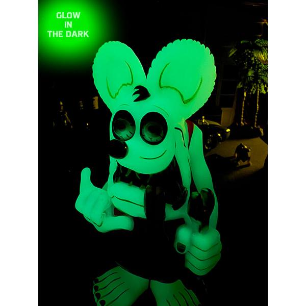 ファンコ　ラットフィンク　ガレージ　ボビングヘッド　（スパナ/蓄光/グローインザダーク） ■ アメリ...