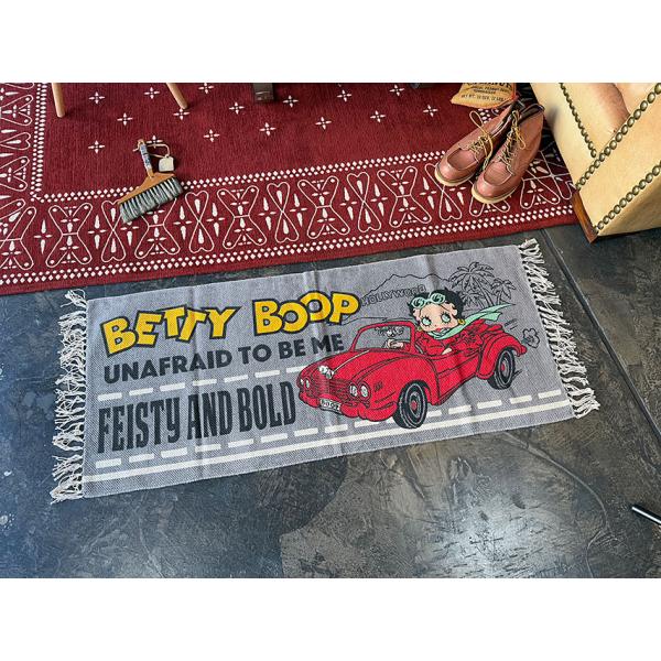 ベティ・ブープ　コットンマット　120cm　ロングサイズ　（FEISTY AND BOLD） ■ ア...