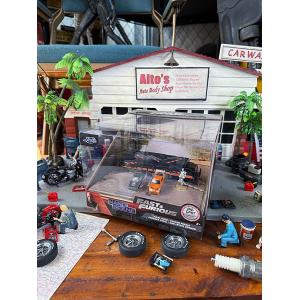 JADA TOYS ワイルド・スピード X3 TOKYO DRIFT ハン ガレージ ジオラマ
