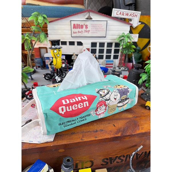 デイリークイーン　ティッシュカバー ■ アメリカン雑貨 アメリカ雑貨