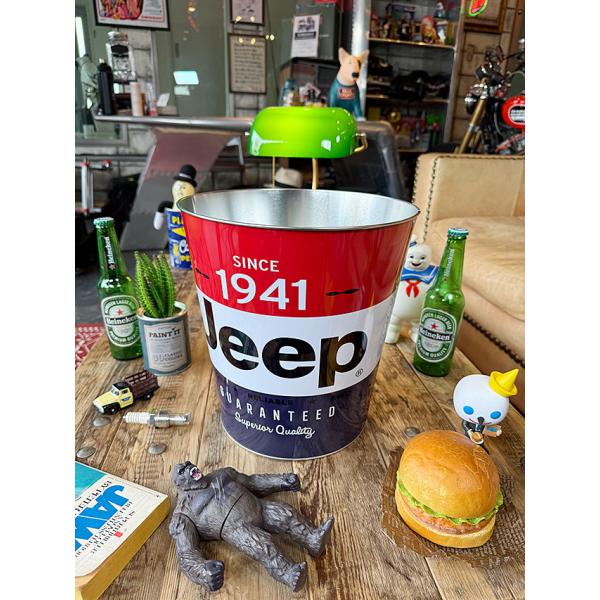JEEP　ジープ　トラッシュカン　ゴミ箱 ■ アメリカン雑貨 アメリカ雑貨