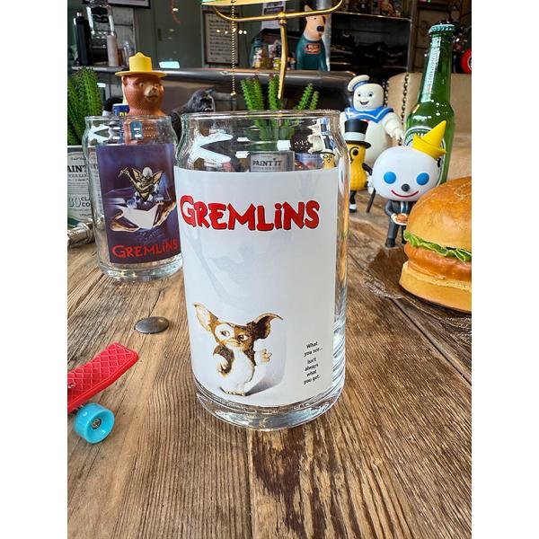 映画　グレムリン　ギズモ　缶型グラス　360ml　（ギズモ） ■ アメリカン雑貨 アメリカ雑貨