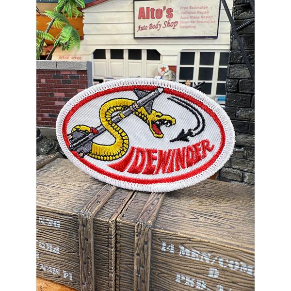 サイドワインダー　ミリタリーワッペン ■ アメリカン雑貨 アメリカ雑貨