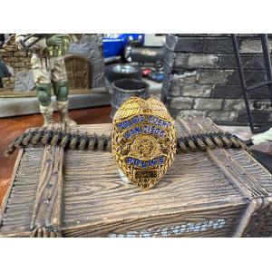 ボストンレザー バッジホルダー 4050-1 ネックチェーン付 四角